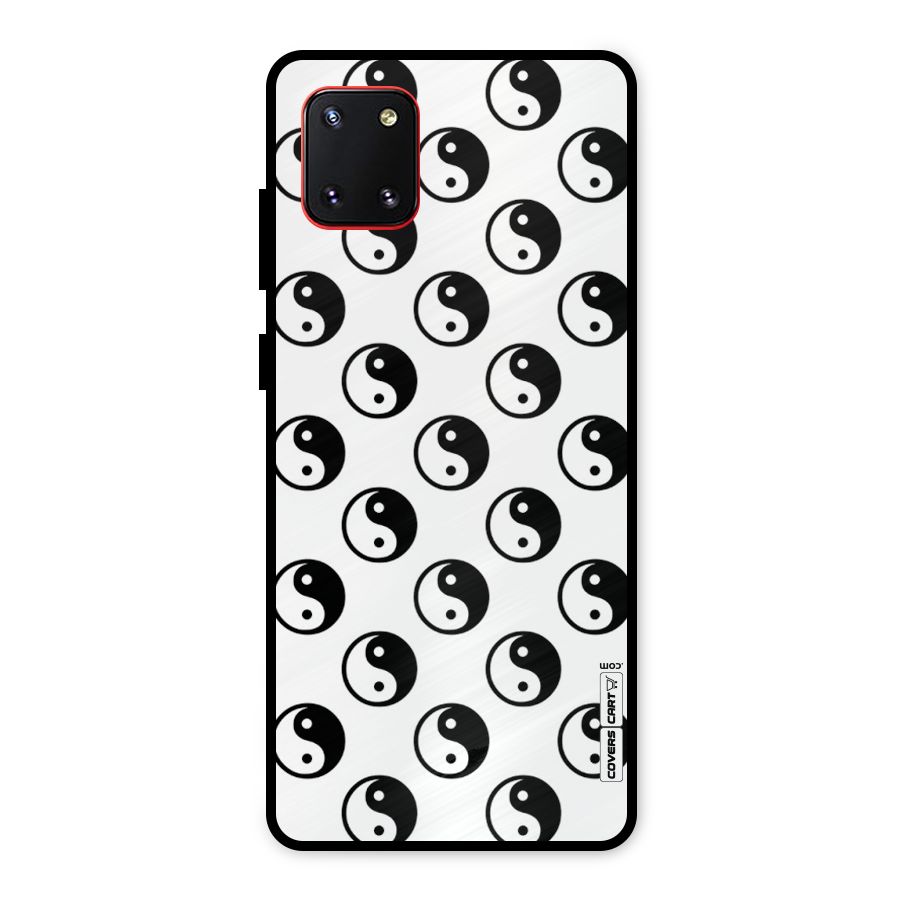 Peace Balls Metal Back Case for Galaxy Note 10 Lite