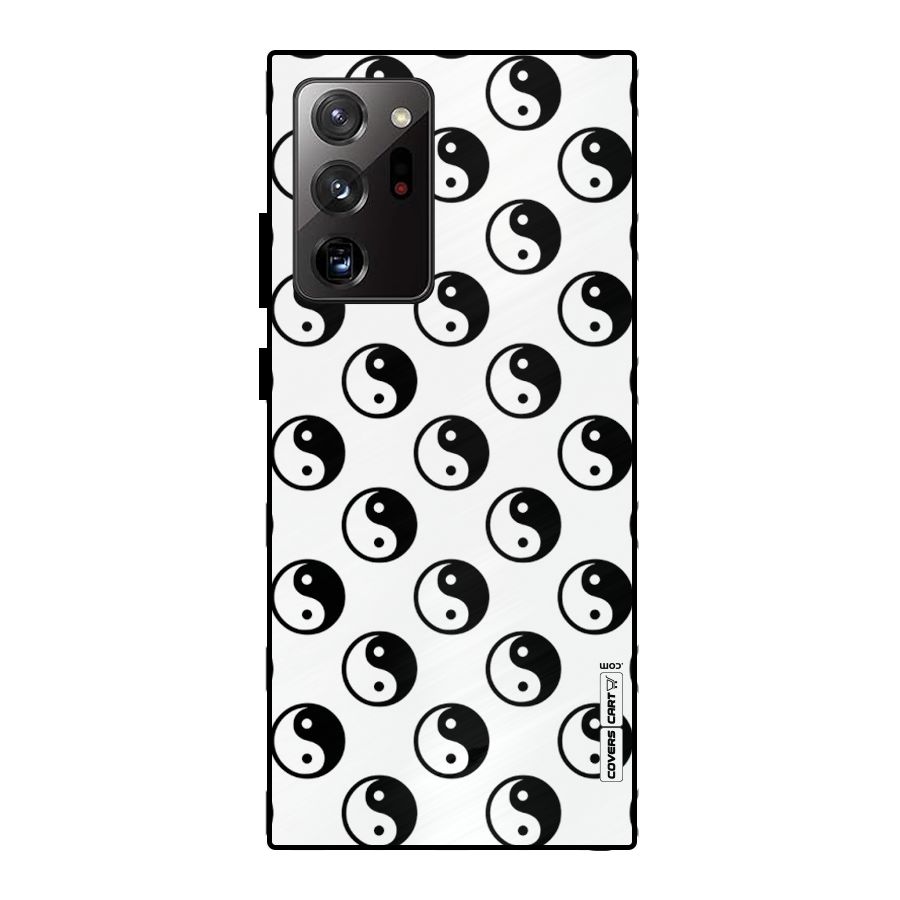 Peace Balls Metal Back Case for Galaxy Note 20 Ultra