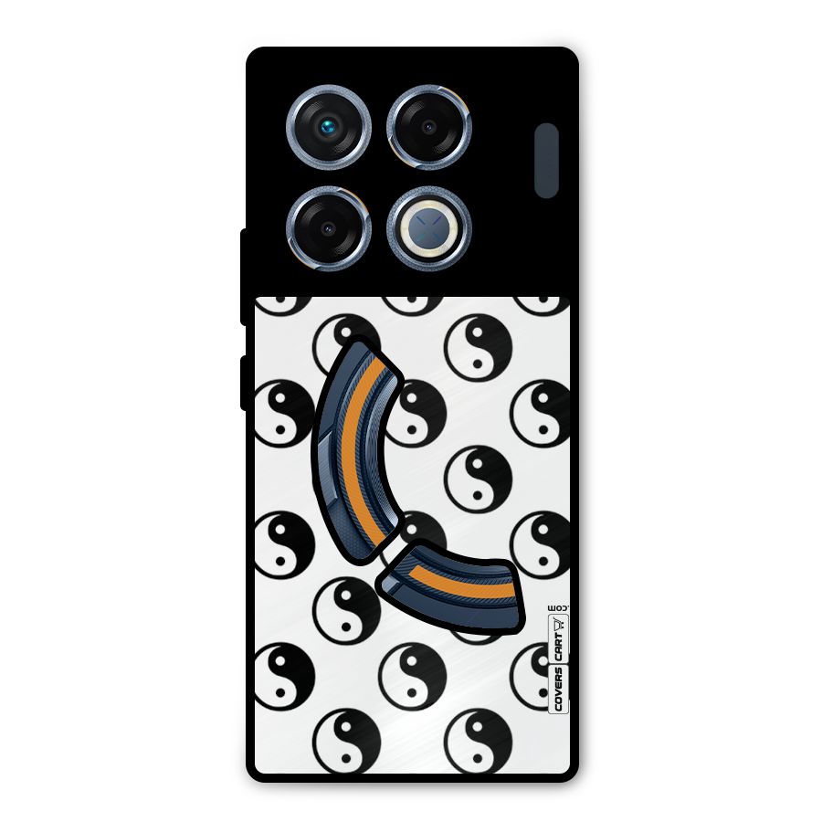 Peace Balls Metal Back Case for Infinix GT 20 Pro