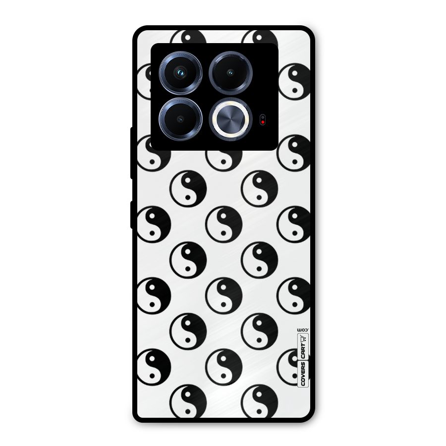 Peace Balls Metal Back Case for Infinix Note 40 5G