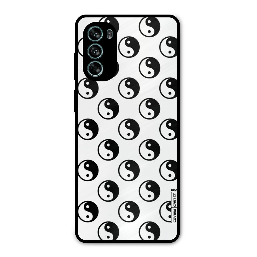 Peace Balls Metal Back Case for Moto G62