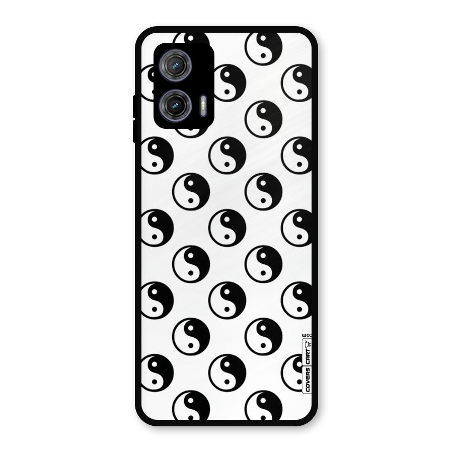 Peace Balls Metal Back Case for Moto G73