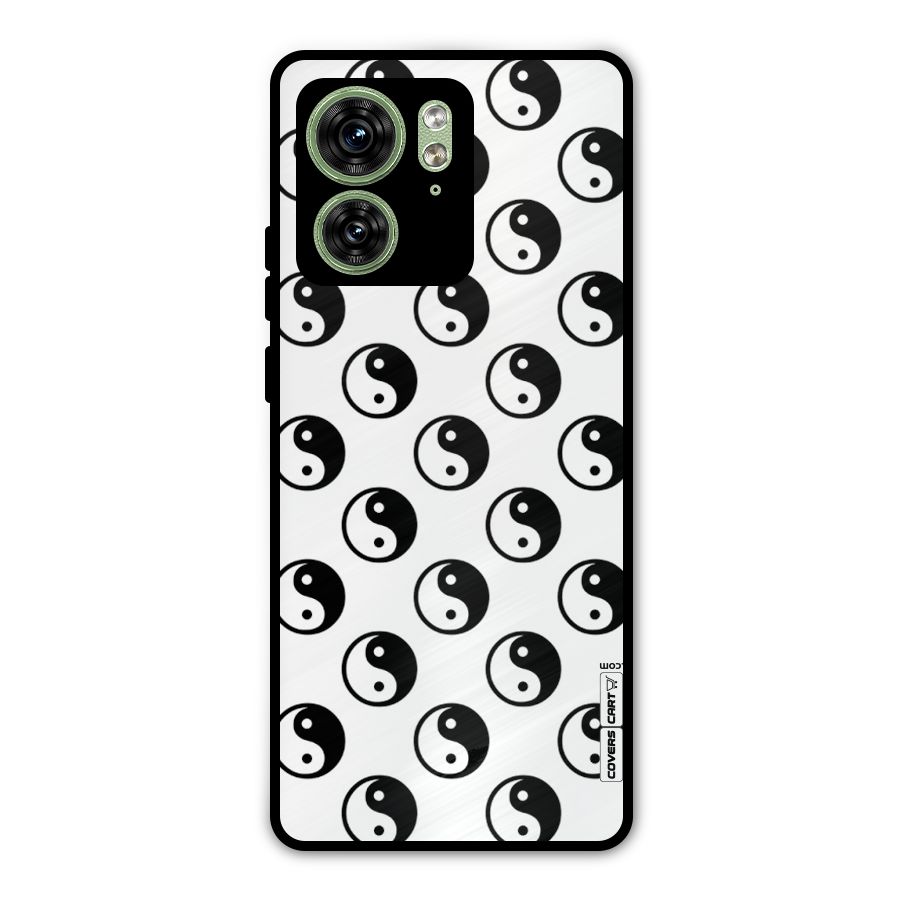 Peace Balls Metal Back Case for Motorola Edge 40 5G