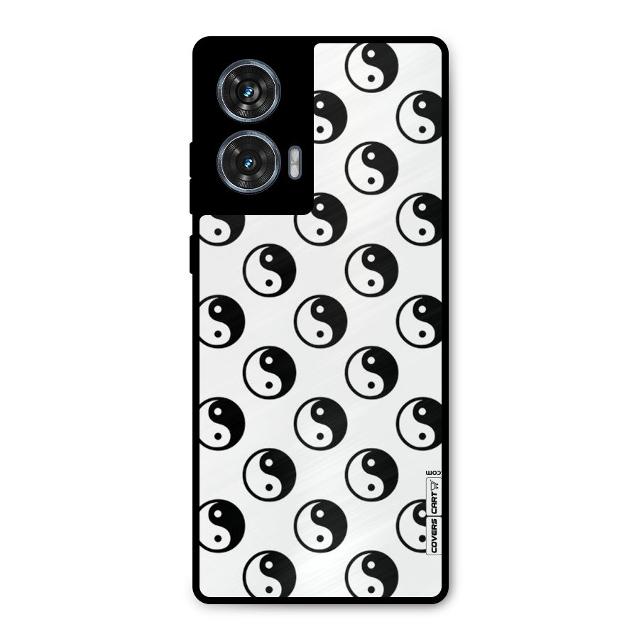 Peace Balls Metal Back Case for Motorola Edge 50 Fusion