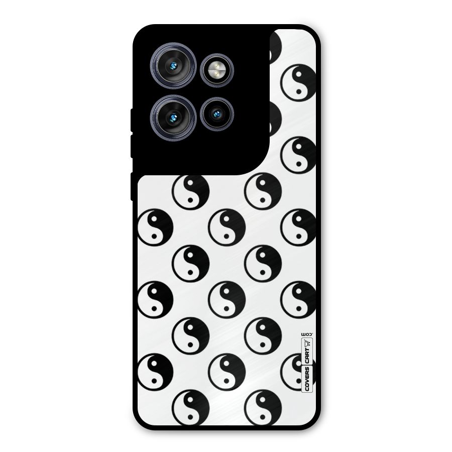Peace Balls Metal Back Case for Motorola Edge 50 Neo