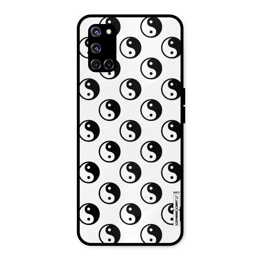 Peace Balls Metal Back Case for Oppo A52