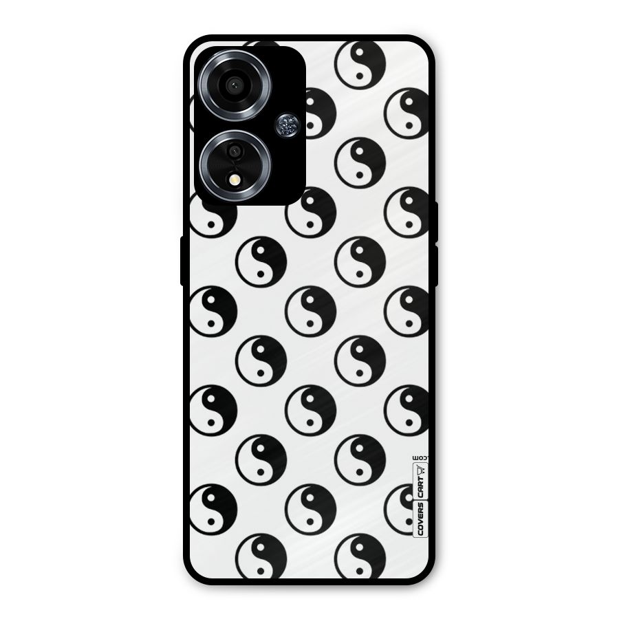 Peace Balls Metal Back Case for Oppo A59