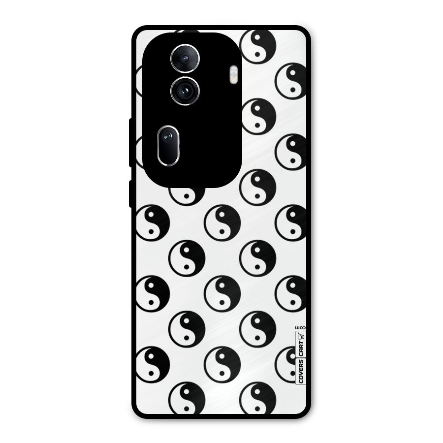 Peace Balls Metal Back Case for Oppo Reno11 Pro 5G