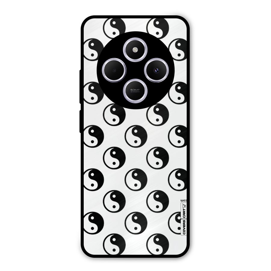 Peace Balls Metal Back Case for Poco C75 5G