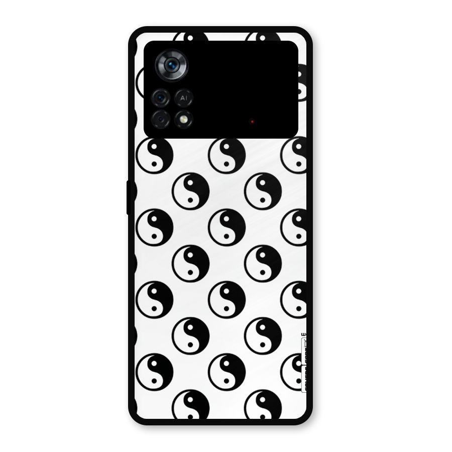 Peace Balls Metal Back Case for Poco X4 Pro 5G