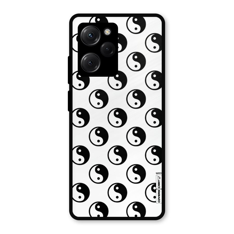 Peace Balls Metal Back Case for Poco X5 Pro