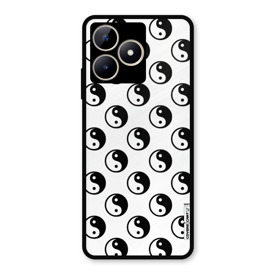 Peace Balls Metal Back Case for Realme C53