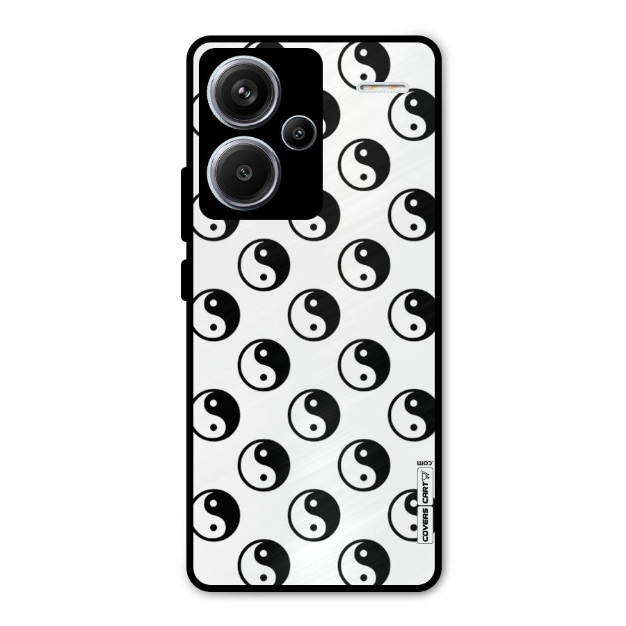 Peace Balls Metal Back Case for Redmi Note 13 Pro Plus