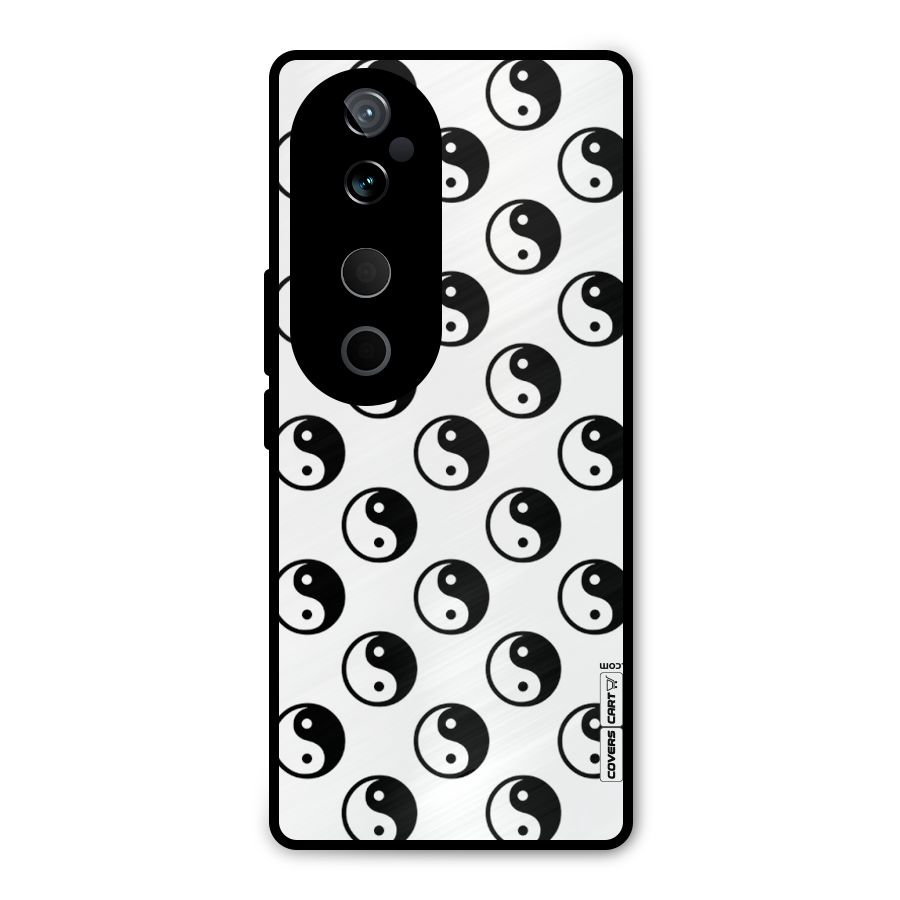 Peace Balls Metal Back Case for Vivo T3 Ultra