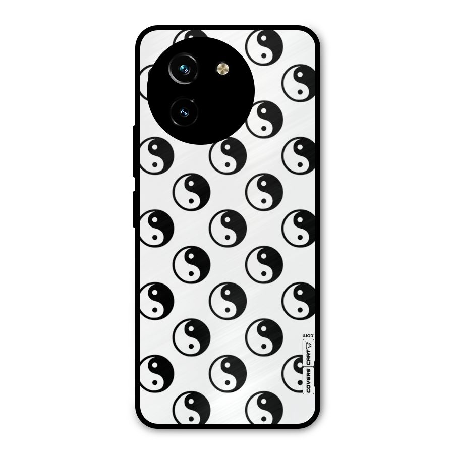 Peace Balls Metal Back Case for Vivo T3x