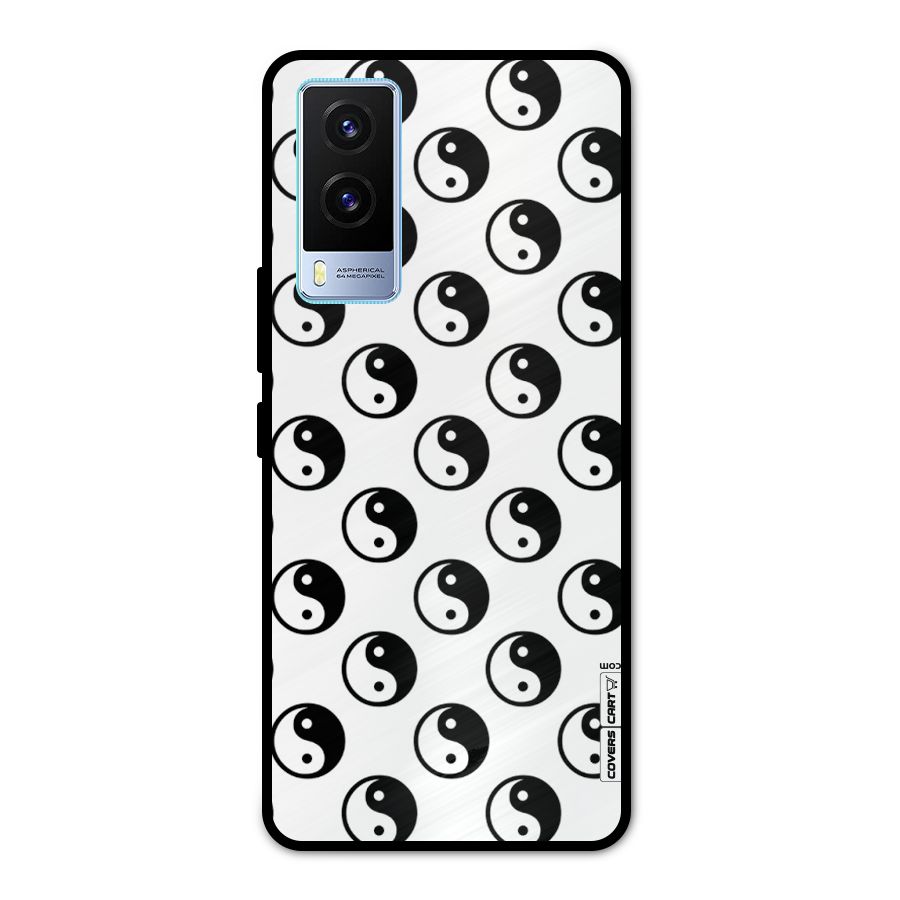 Peace Balls Metal Back Case for Vivo V21e 5G