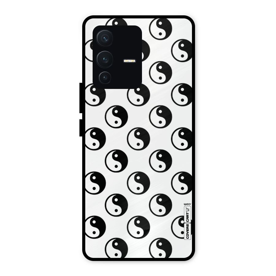 Peace Balls Metal Back Case for Vivo V23 5G