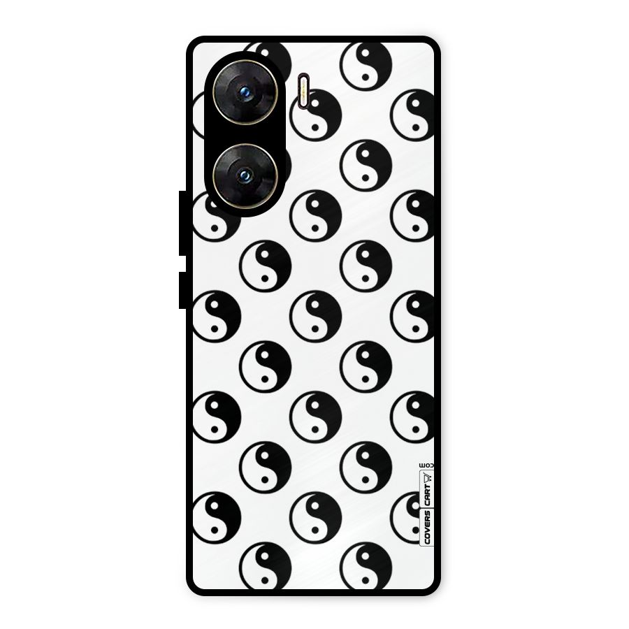 Peace Balls Metal Back Case for Vivo V29e