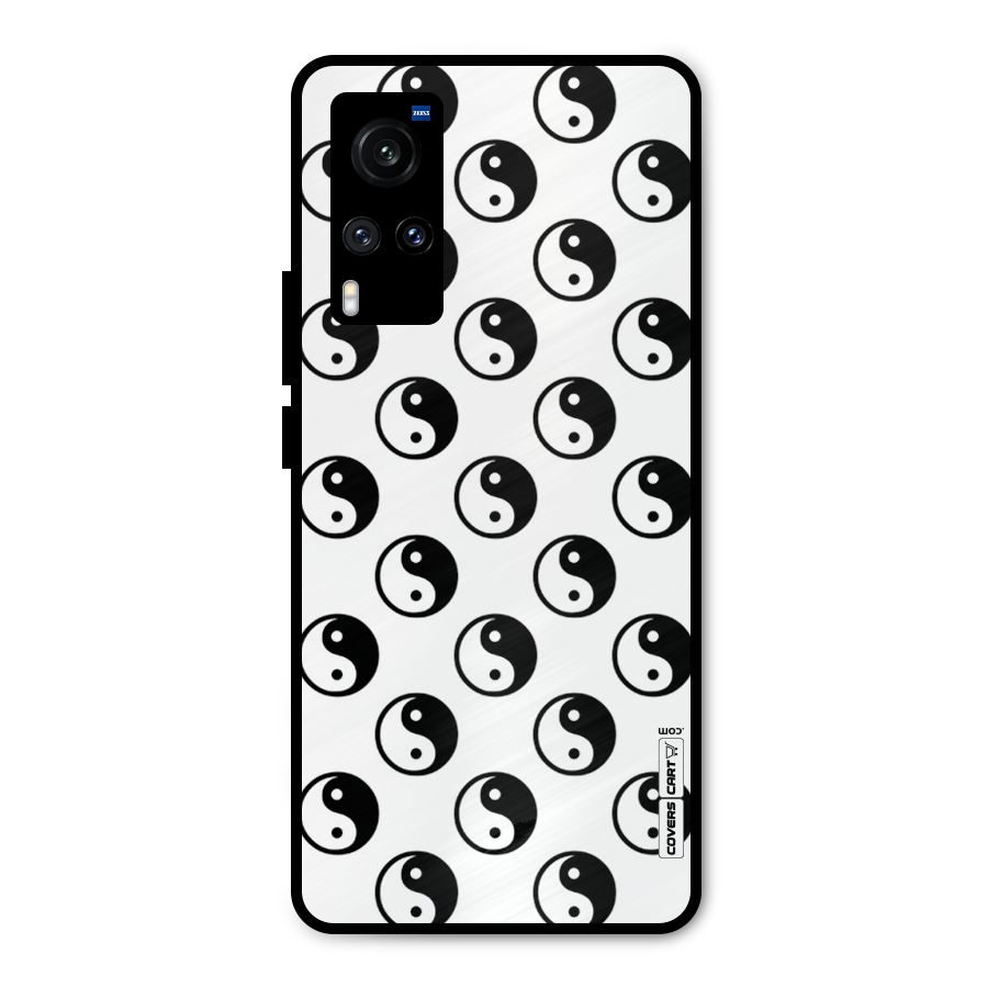 Peace Balls Metal Back Case for Vivo X60