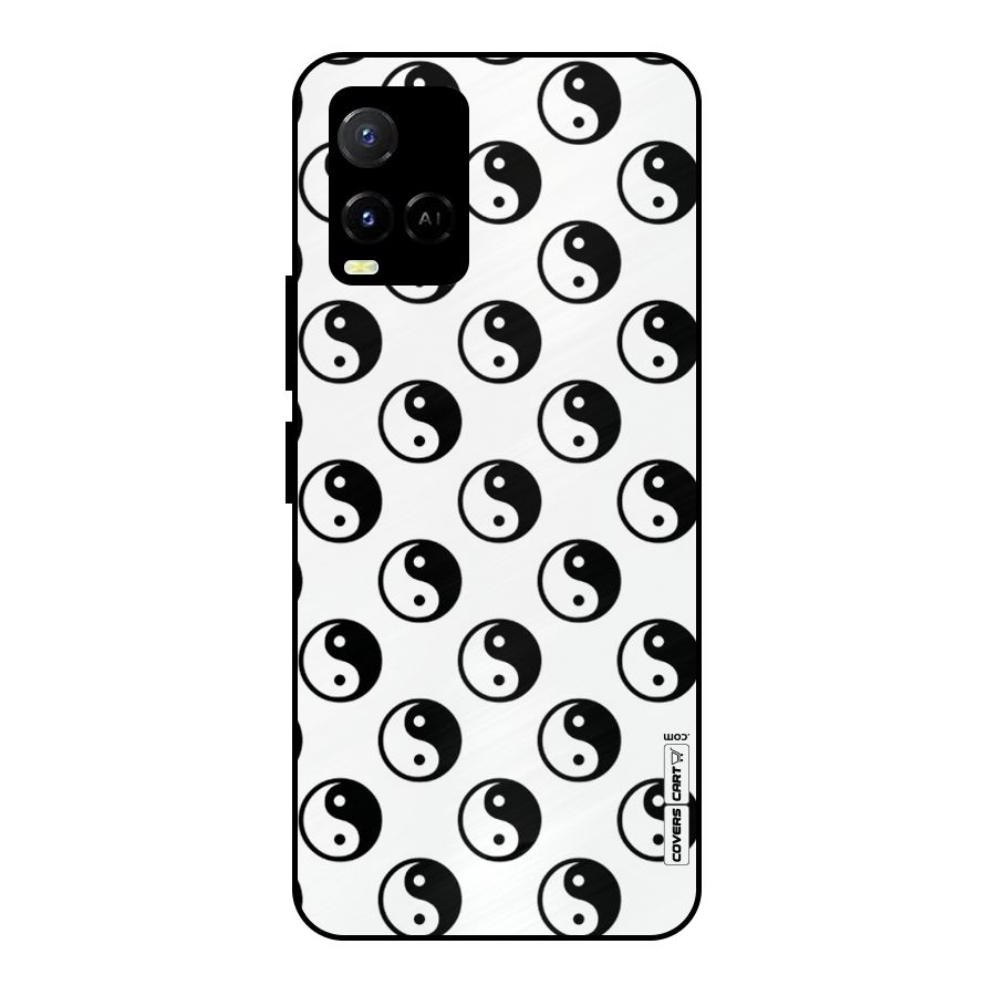 Peace Balls Metal Back Case for Vivo Y21 2021