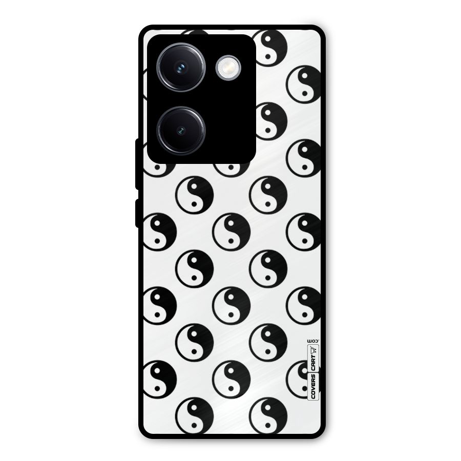 Peace Balls Metal Back Case for Vivo Y300 Plus