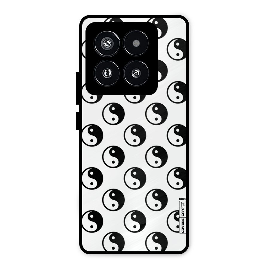 Peace Balls Metal Back Case for Xiaomi 14 Pro