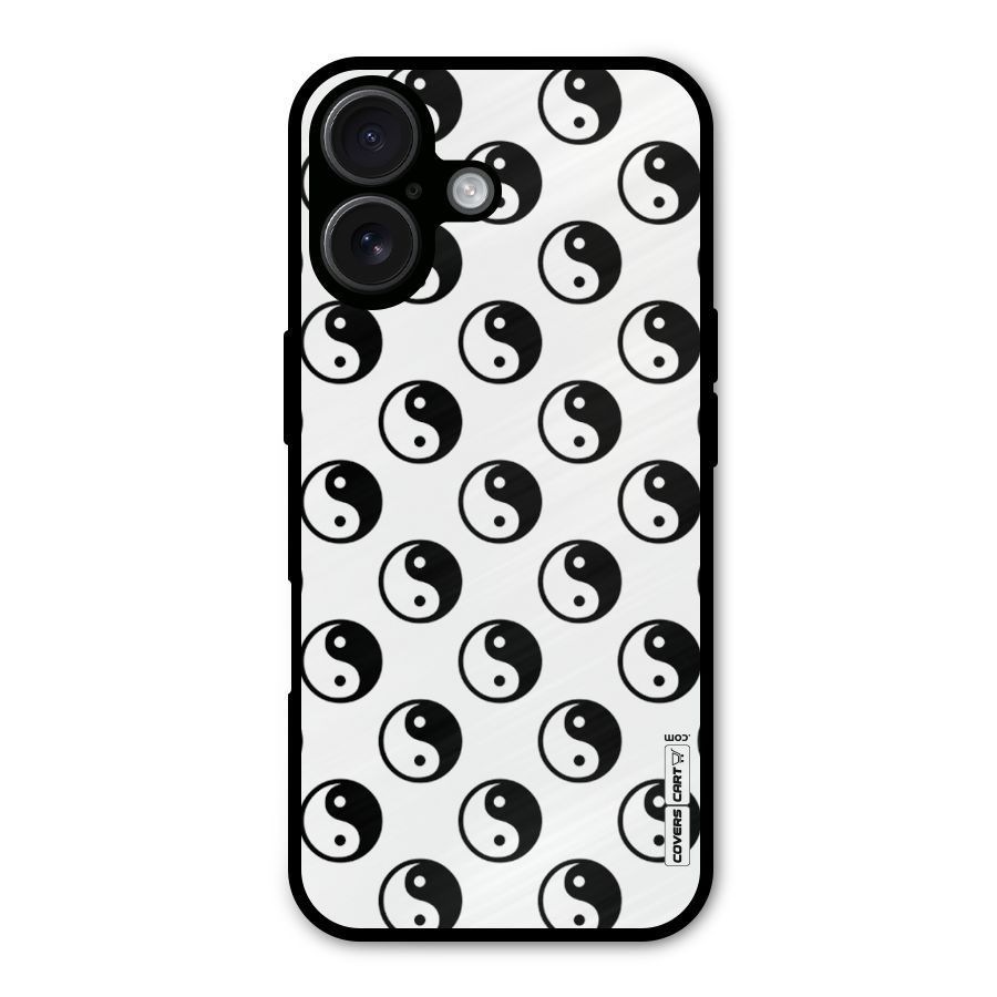 Peace Balls Metal Back Case for iPhone 16