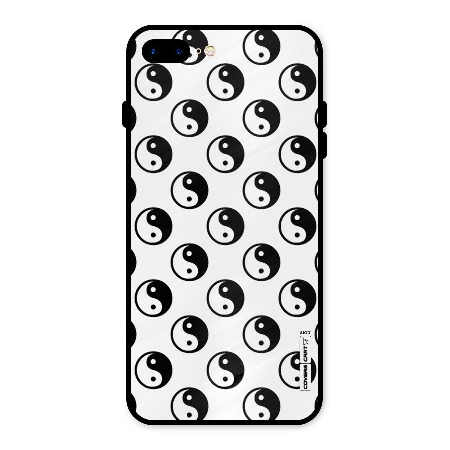 Peace Balls Metal Back Case for iPhone 8 Plus