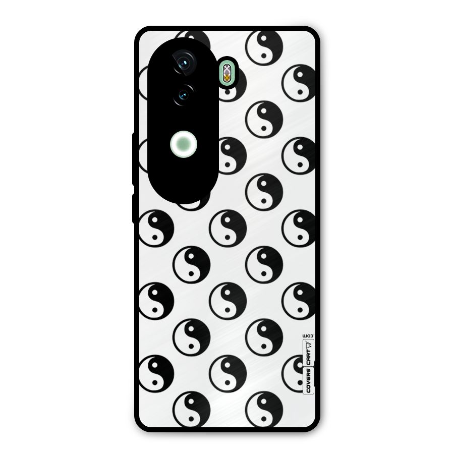 Peace Balls Metal Back Case for iQOO Z9s