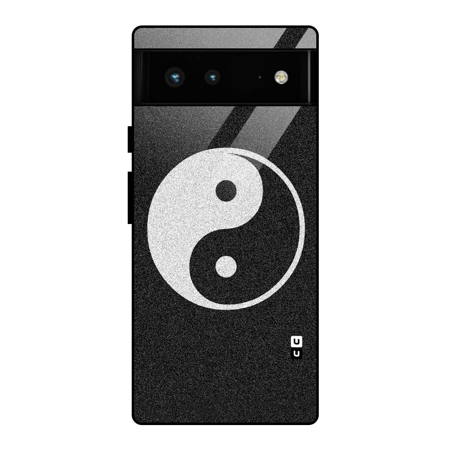 Peace Disorted Glass Back Case for Google Pixel 6