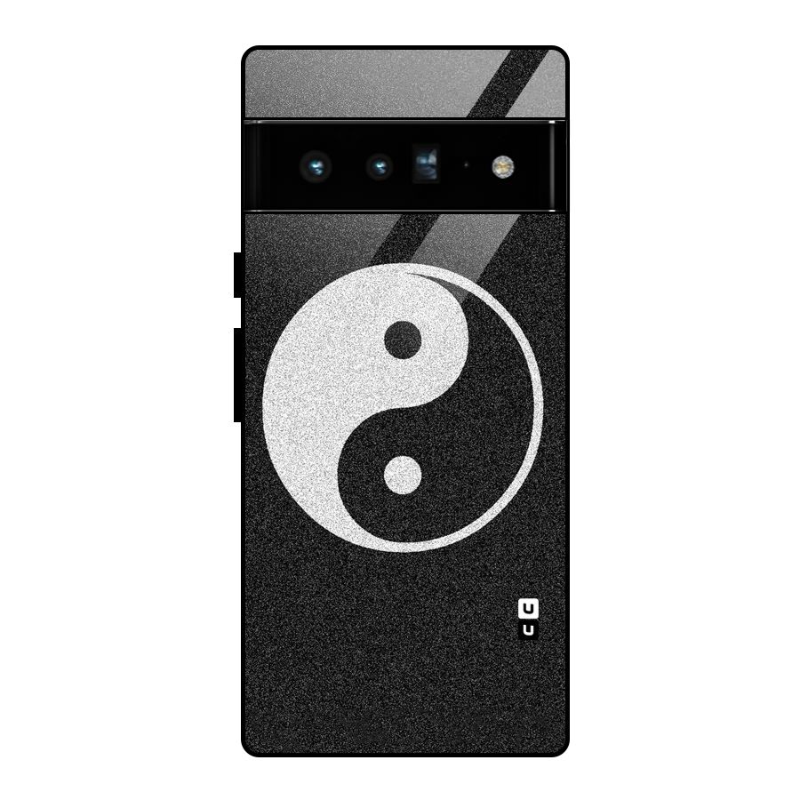 Peace Disorted Glass Back Case for Google Pixel 6 Pro