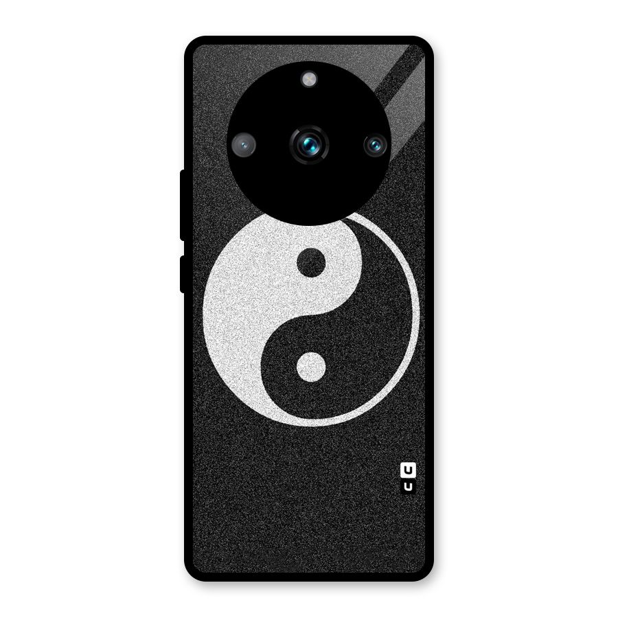 Peace Disorted Glass Back Case for Realme 11 Pro Plus