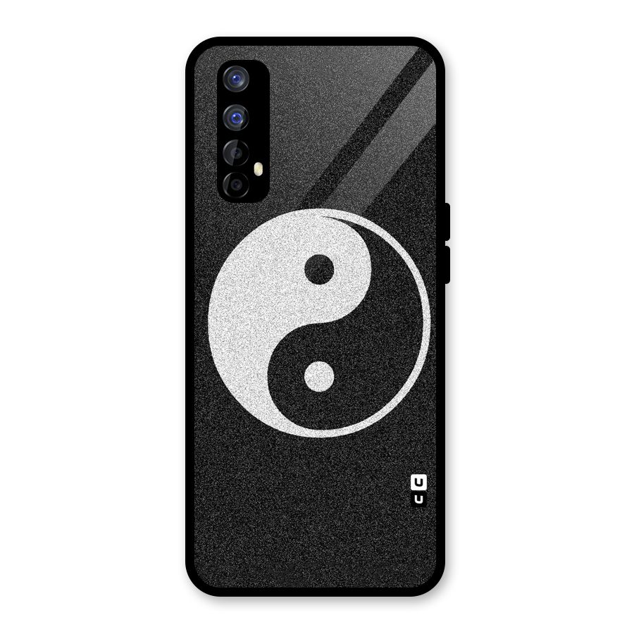 Peace Disorted Glass Back Case for Realme 7