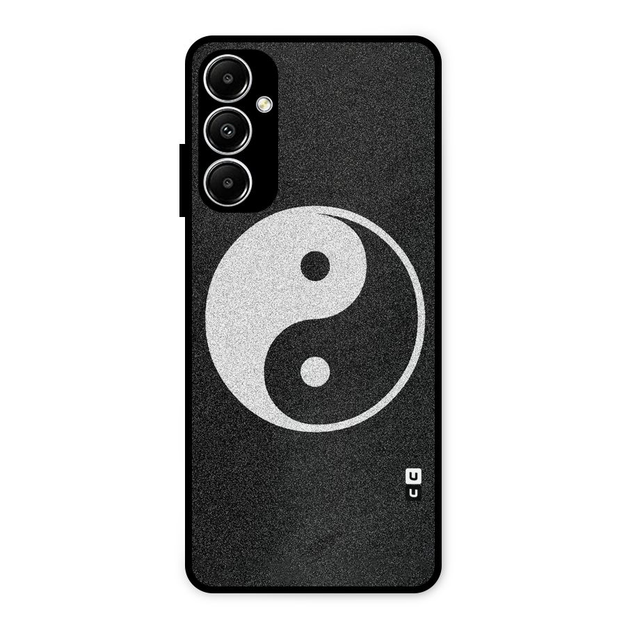 Peace Disorted Metal Back Case for Galaxy A05s