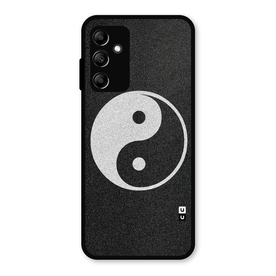 Peace Disorted Metal Back Case for Galaxy A14 5G