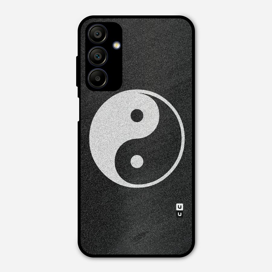 Peace Disorted Metal Back Case for Galaxy A15 5G