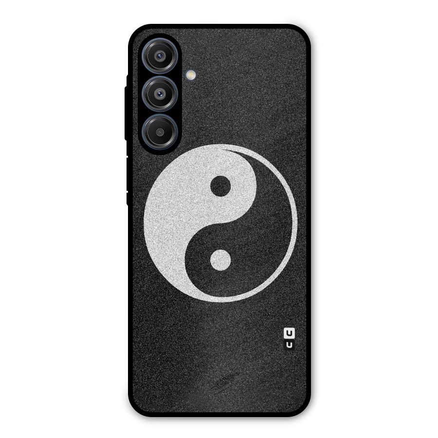 Peace Disorted Metal Back Case for Galaxy A16 5G