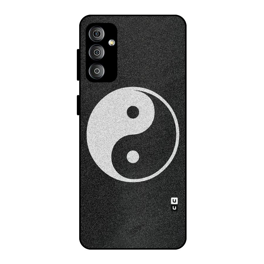 Peace Disorted Metal Back Case for Galaxy F23