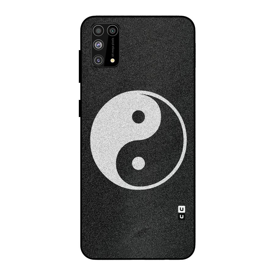 Peace Disorted Metal Back Case for Galaxy F41