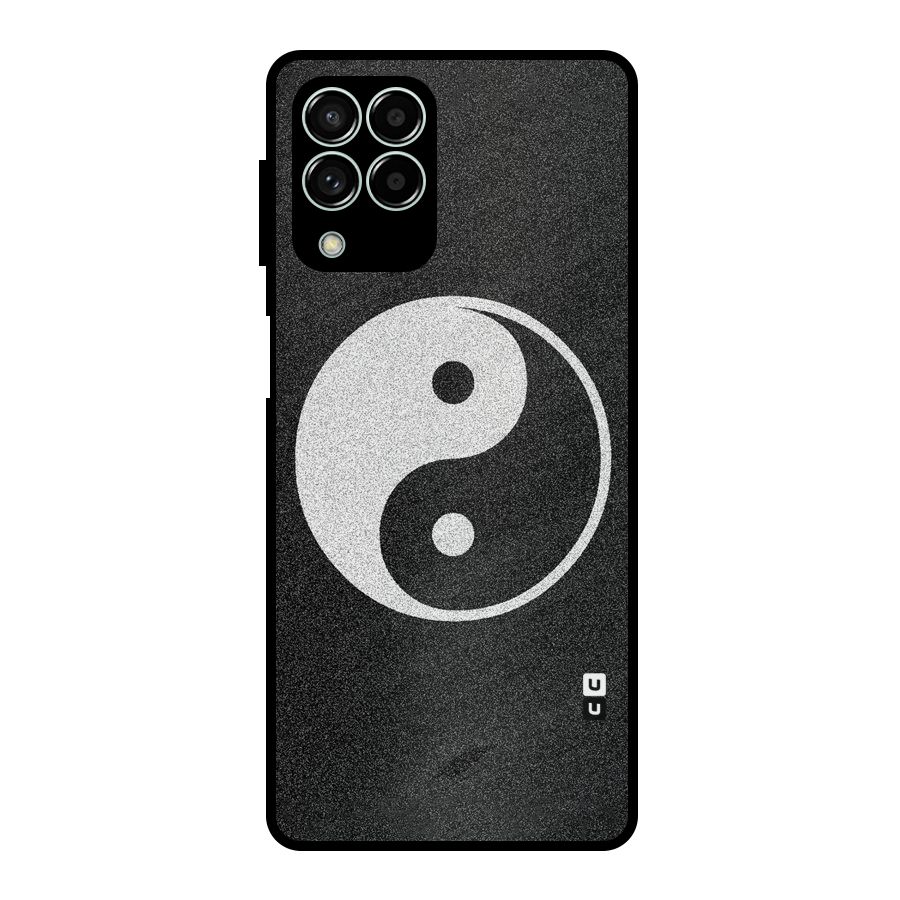 Peace Disorted Metal Back Case for Galaxy M33