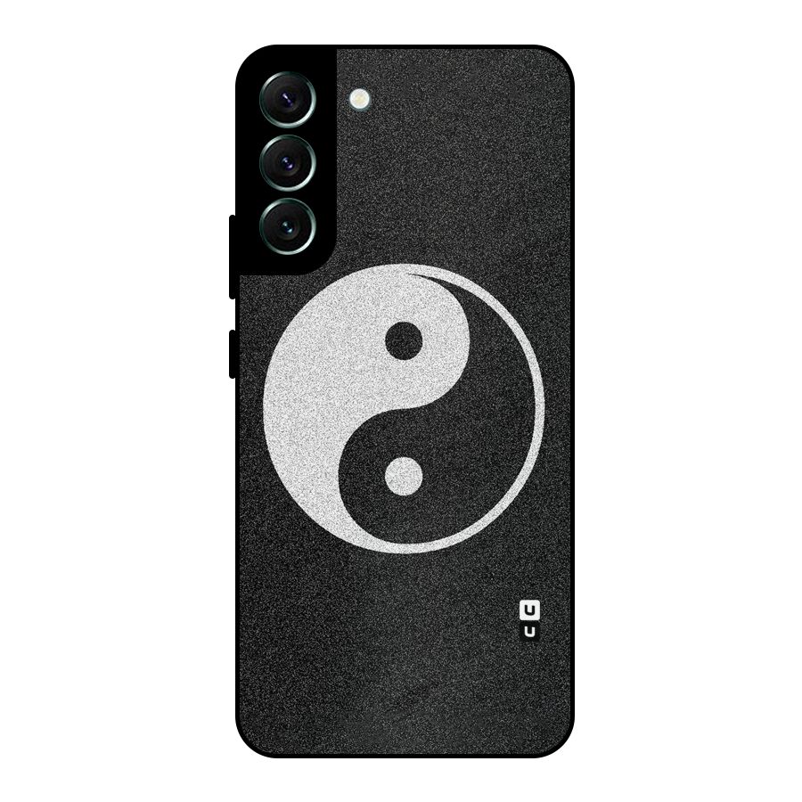 Peace Disorted Metal Back Case for Galaxy S22 Plus 5G
