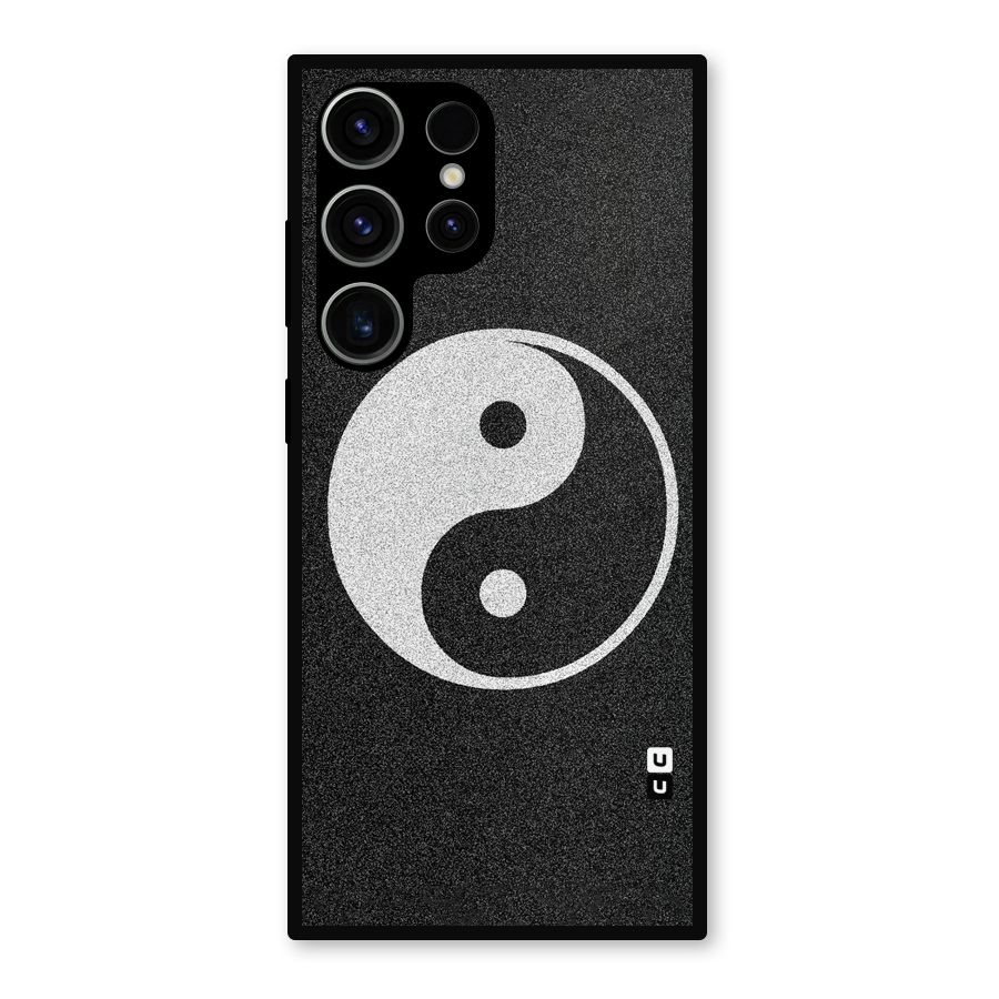 Peace Disorted Metal Back Case for Galaxy S23 Ultra