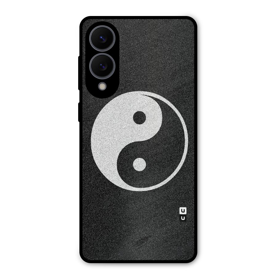 Peace Disorted Metal Back Case for Galaxy S25 Edge