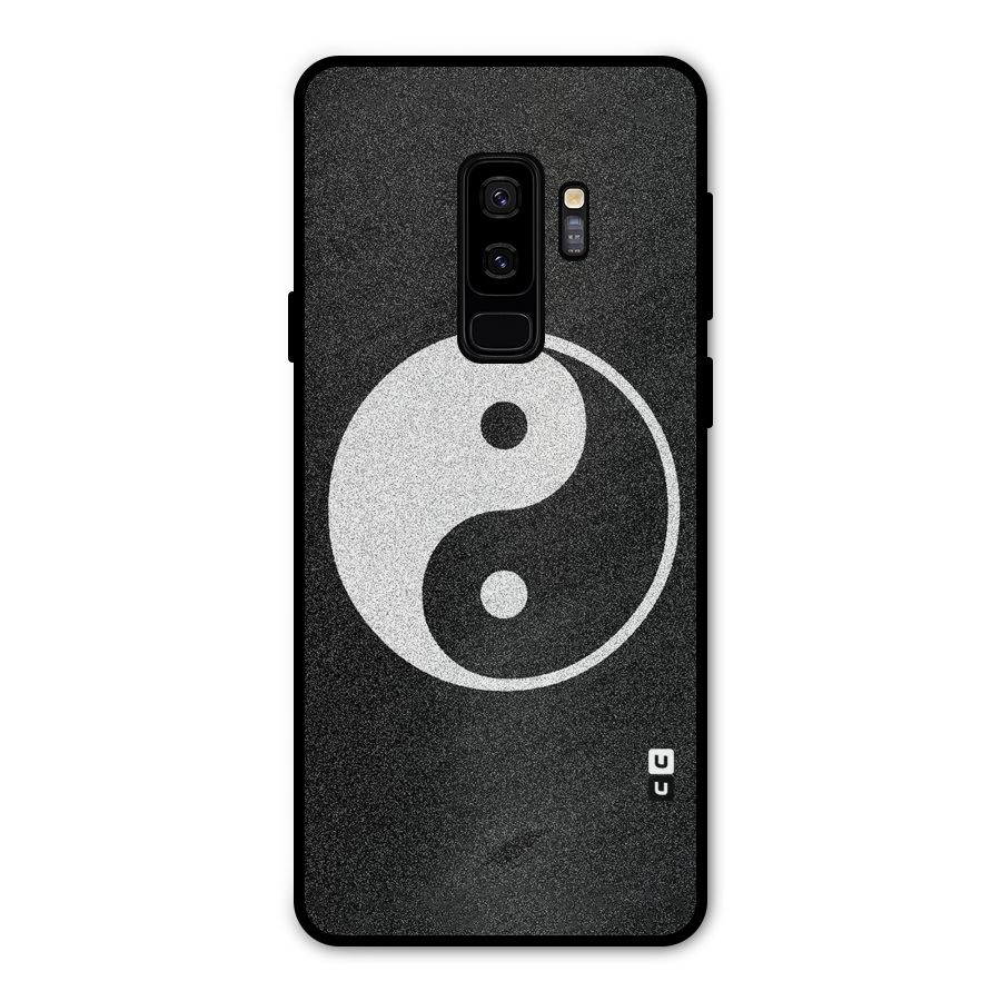 Peace Disorted Metal Back Case for Galaxy S9 Plus