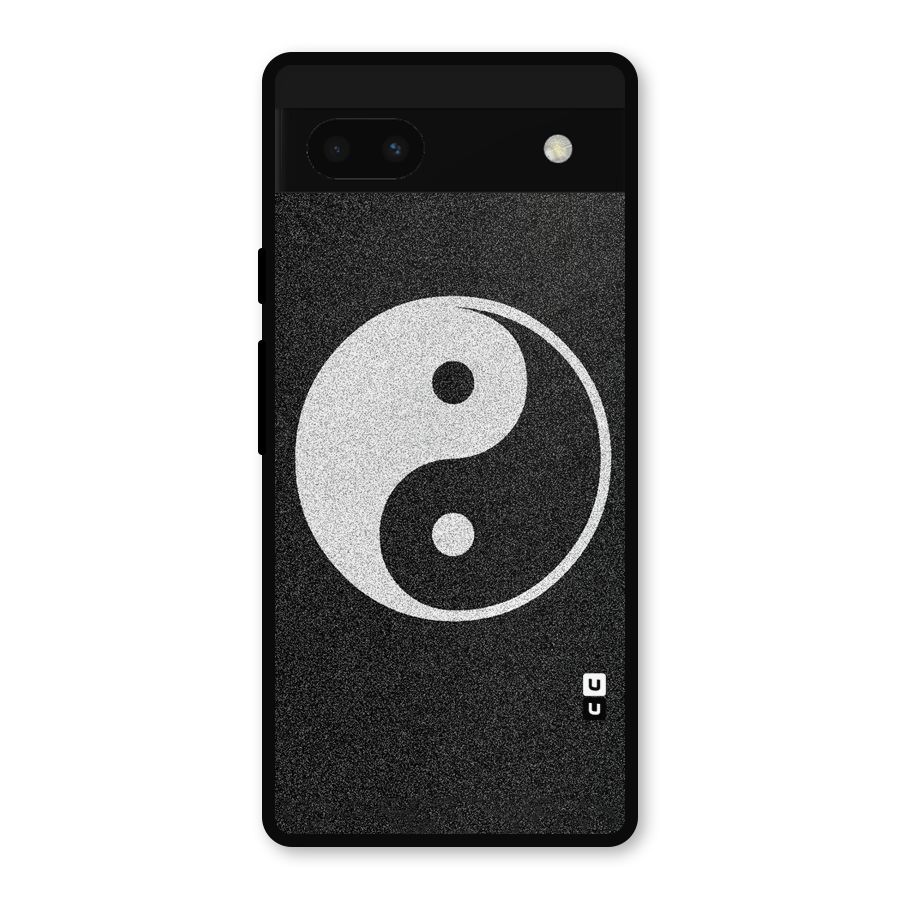 Peace Disorted Metal Back Case for Google Pixel 6a