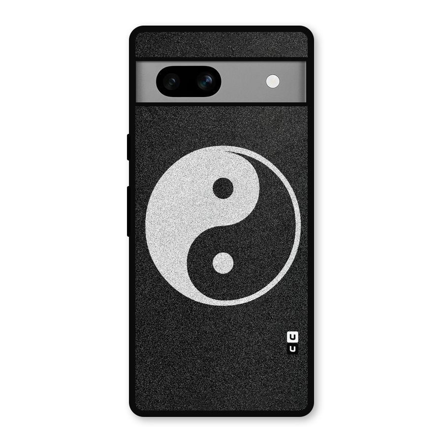 Peace Disorted Metal Back Case for Google Pixel 7a
