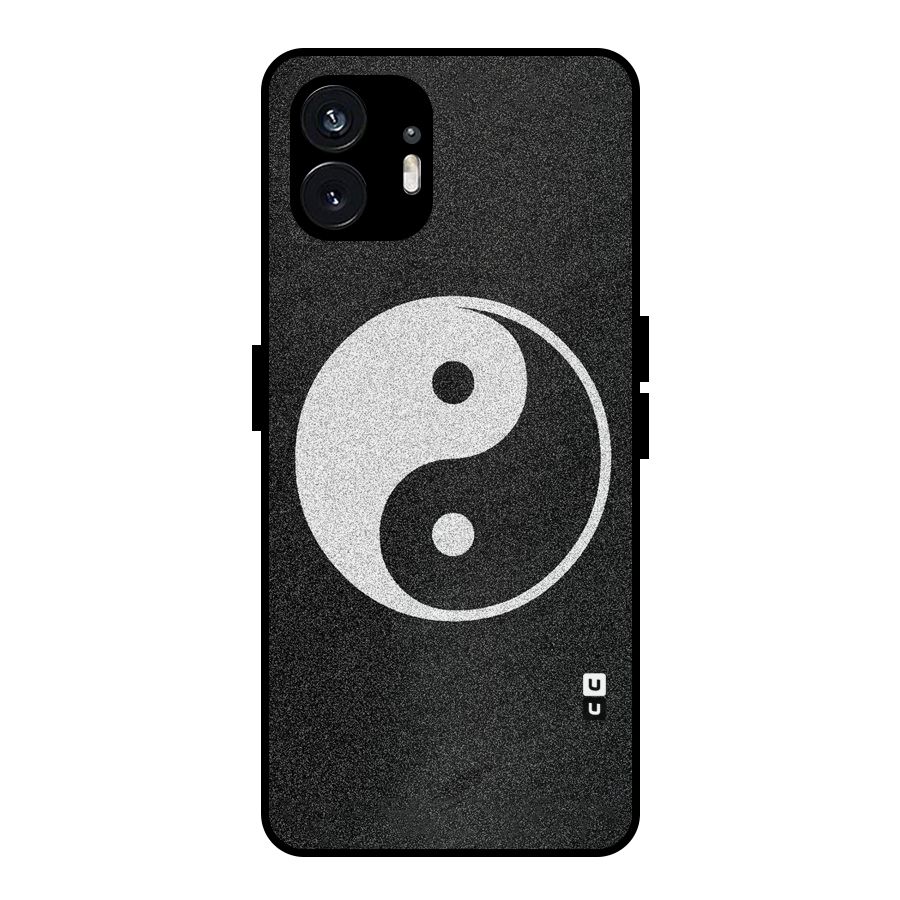 Peace Disorted Metal Back Case for Nothing Phone 2