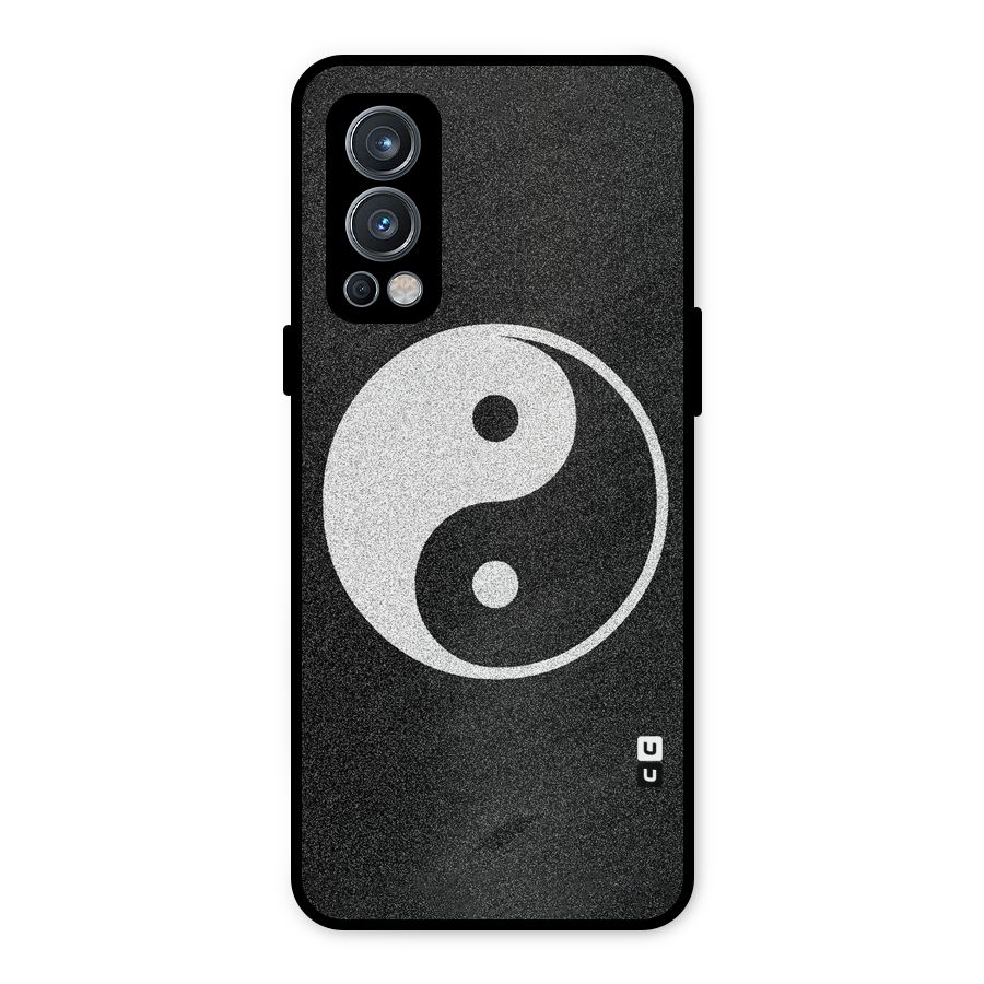 Peace Disorted Metal Back Case for OnePlus Nord 2 5G