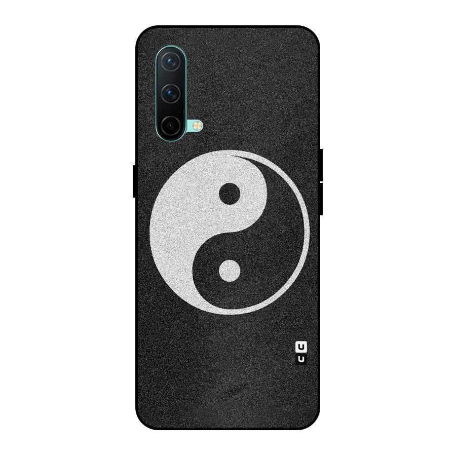 Peace Disorted Metal Back Case for OnePlus Nord CE 5G