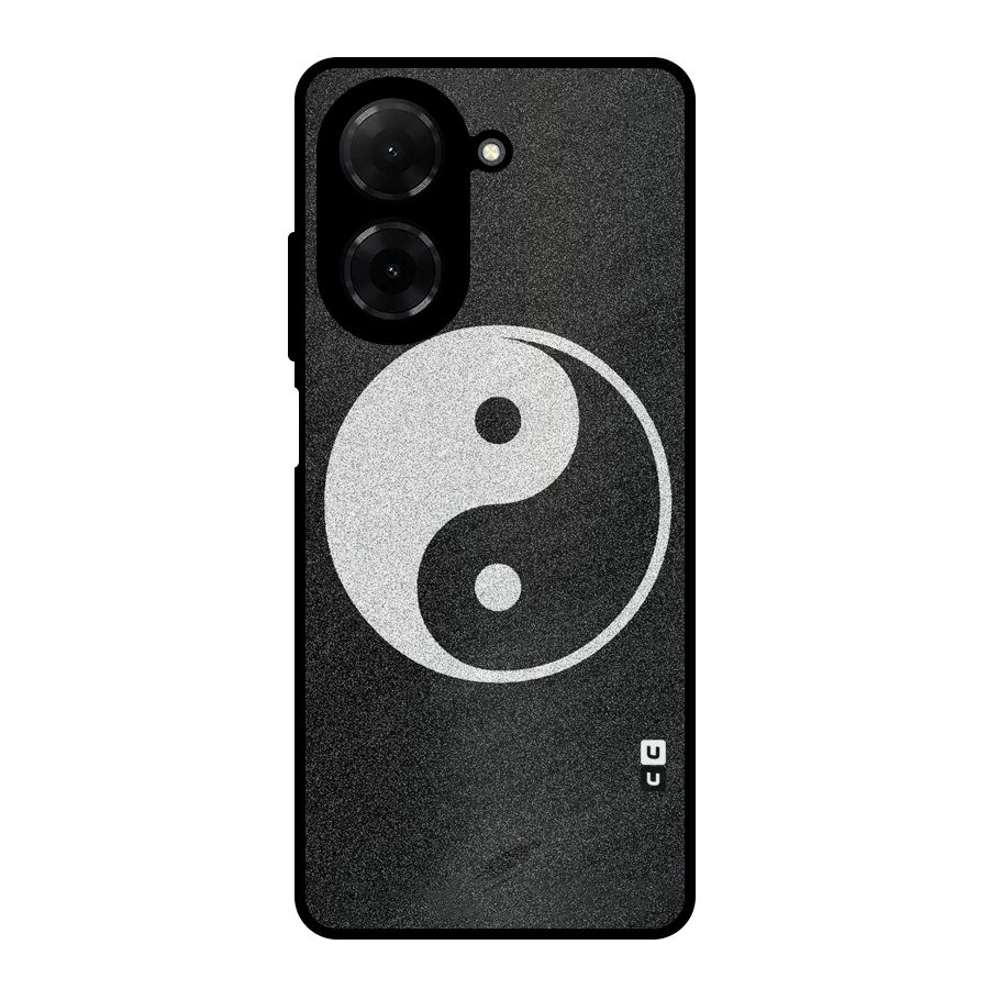 Peace Disorted Metal Back Case for Poco C71